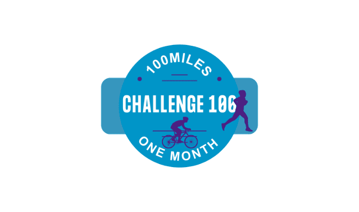 100 mile challenge logo