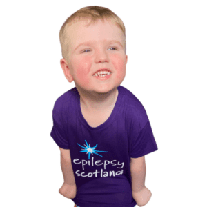Children's purple t-shirt