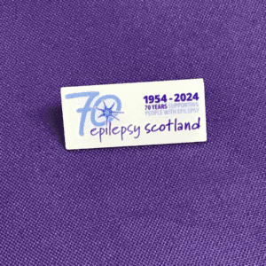 70th anniversary pin badge